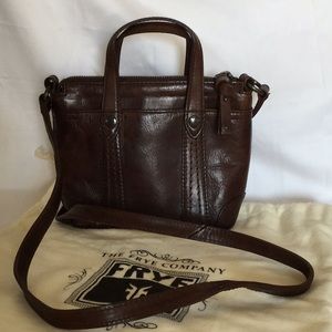 Frye Leather Crossbody Satchel